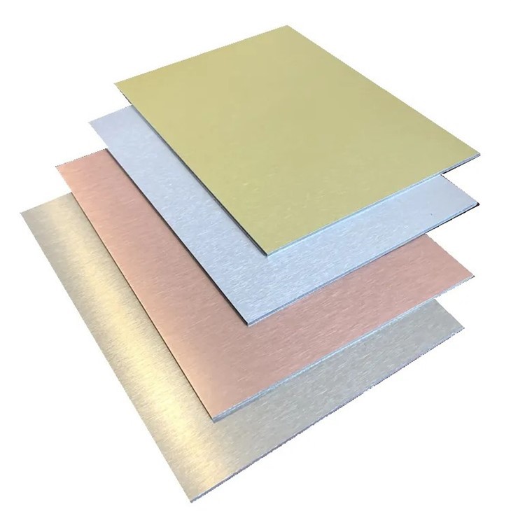 3mm 4mm Brushed ACP ACM Aluminum Composite Panel ACP Sheet