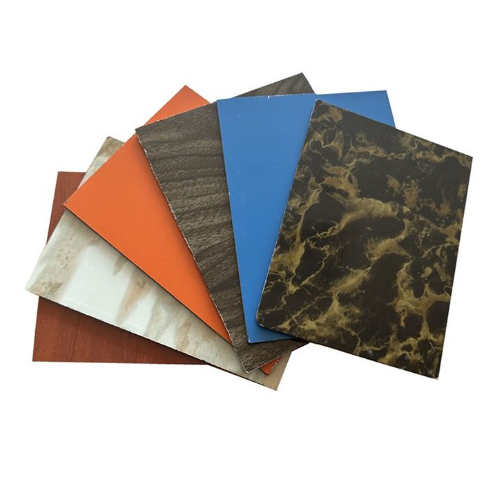 Custom Design Factory Price 4mm 5mm Panel Cyfansawdd Alwminiwm Graen Marmor ACP