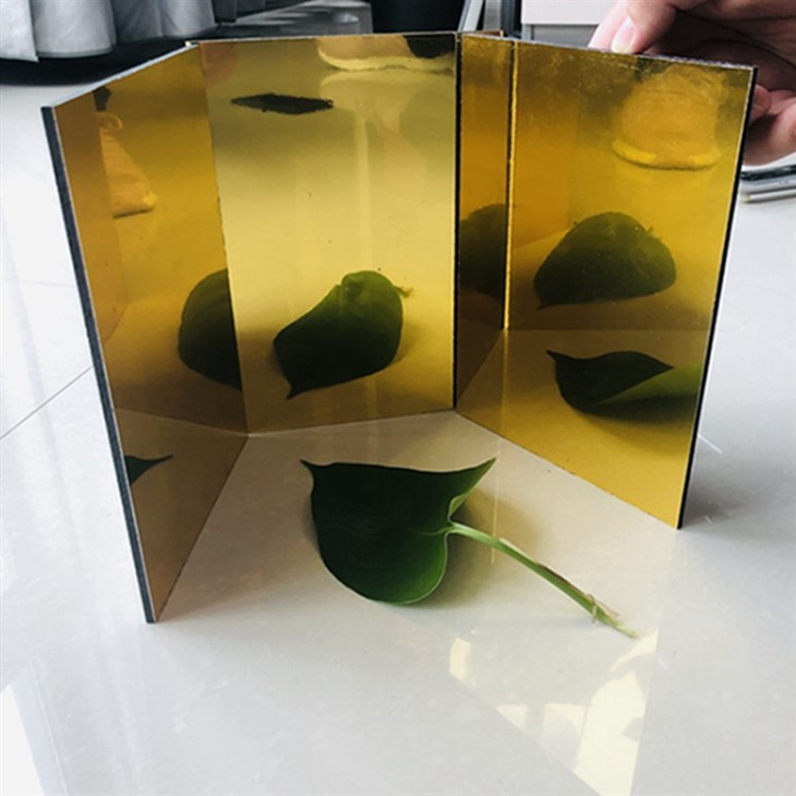 Factory Price Silver Mirror Aluminum Composite Panel 1220x2440x3mm ACP