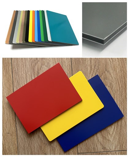 4mm*0.21 Panel Cyfansawdd Alwminiwm PVDF ACP Panel ACM Di-dor Gwrthdan Ar Gyfer Adeiladu Wal Allanol