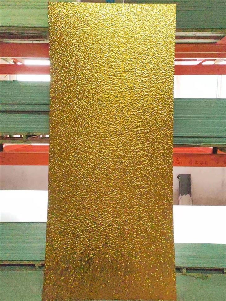 Flexible Decoration Carbon Rock / Charcoal Slate Board Sheet Bamboo Fiber Wood Veneer Wall Panel